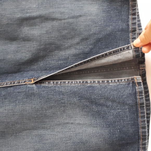 Mavi - Women's Stretchy Denim Skirt - Picture 2 of 8